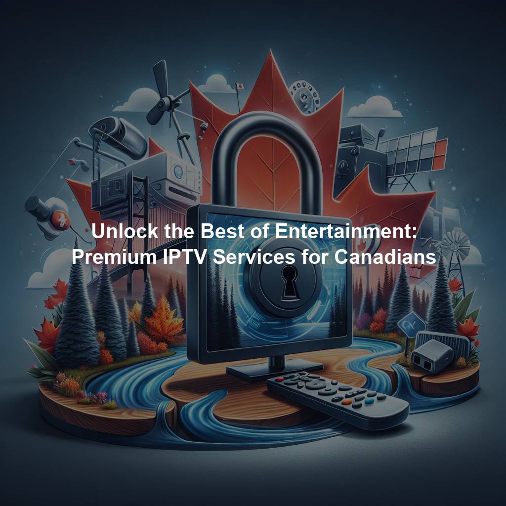 Unlock the Best of Entertainment: Premium IPTV Services for Canadians
