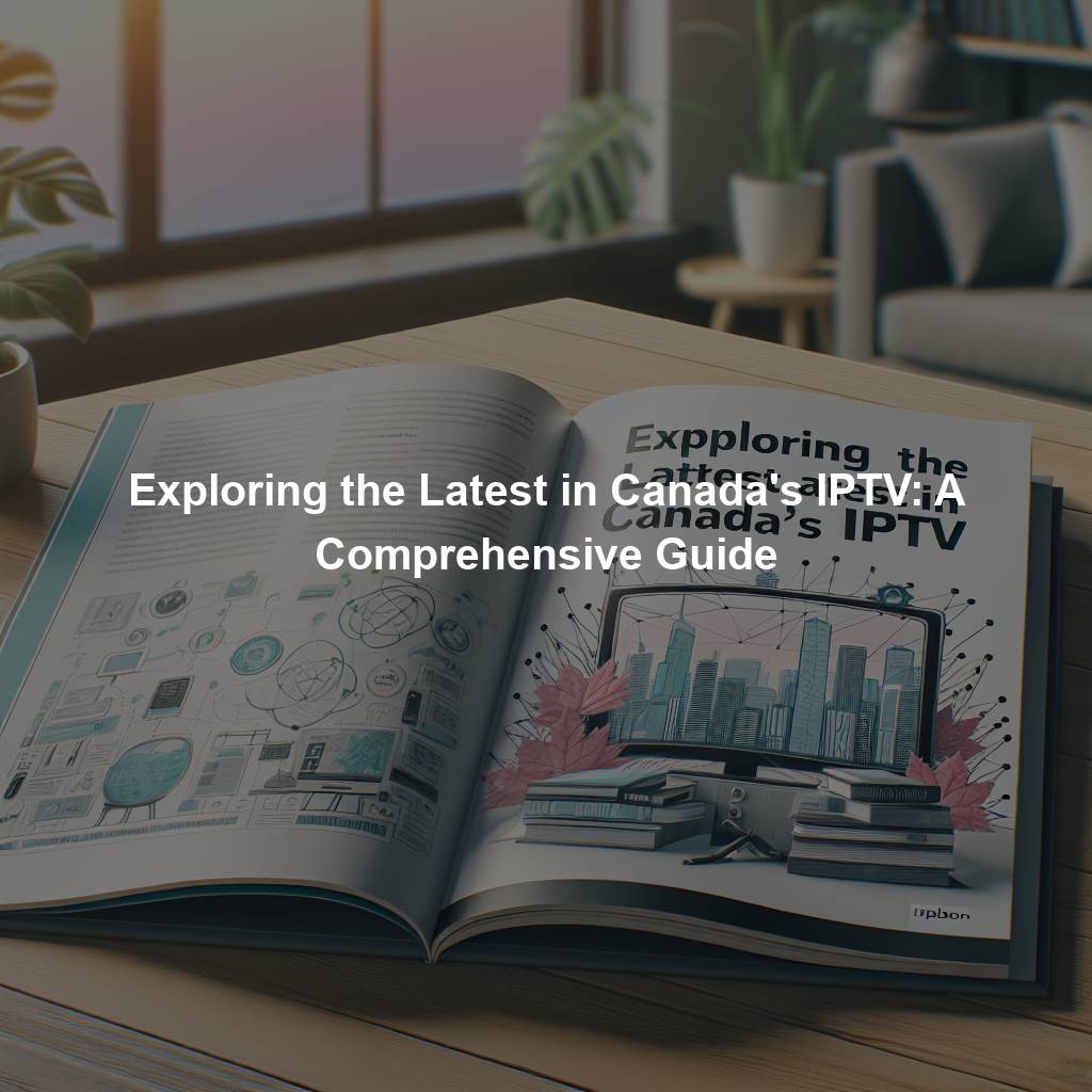 Exploring the Latest in Canada's IPTV: A Comprehensive Guide