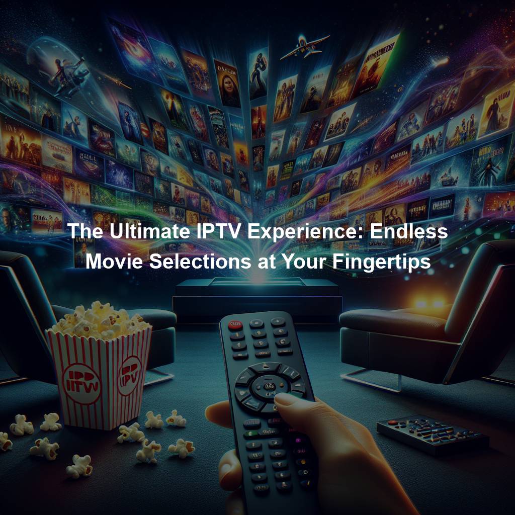 The Ultimate IPTV Experience: Endless Movie Selections at Your Fingertips