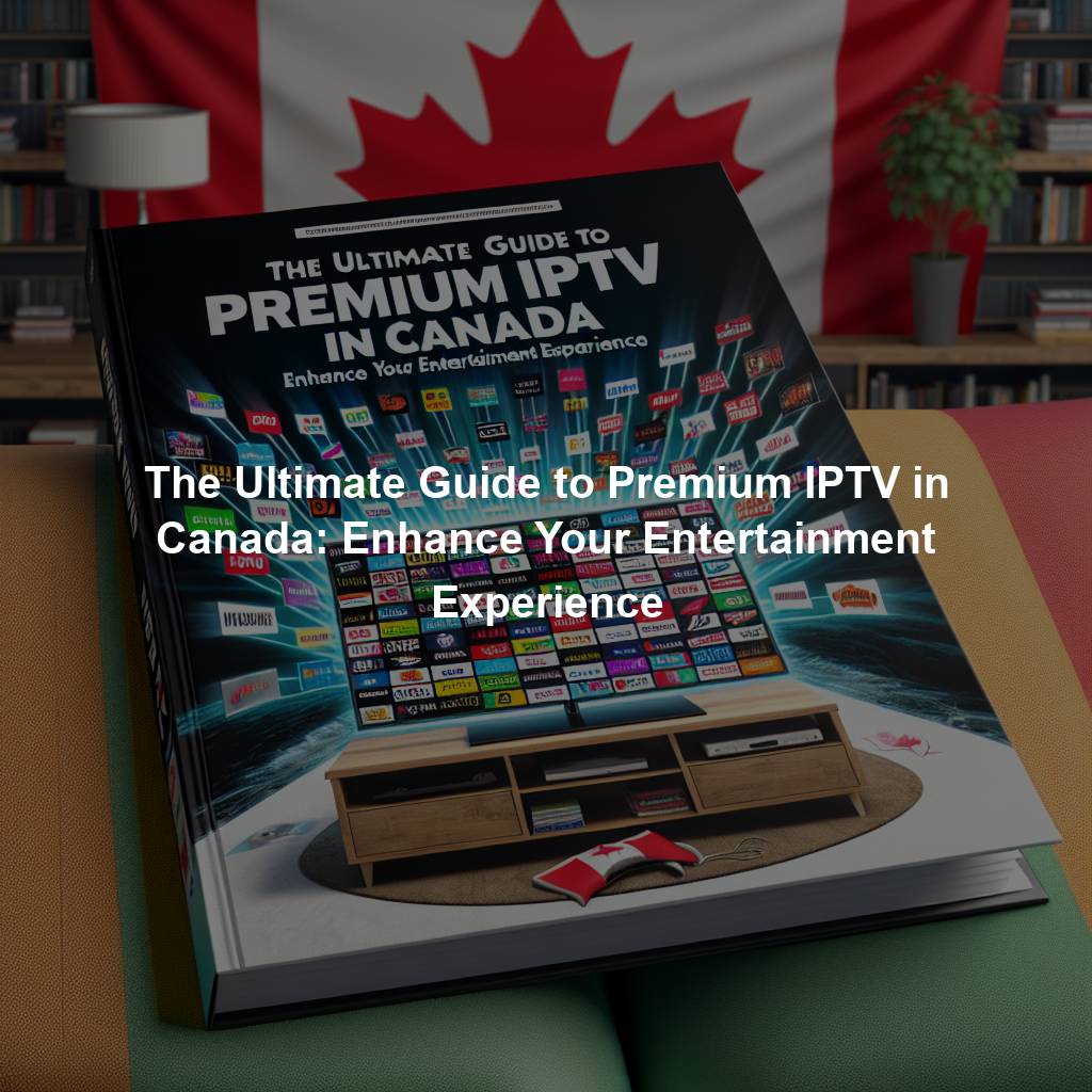 The Ultimate Guide to Premium IPTV in Canada: Enhance Your Entertainment Experience