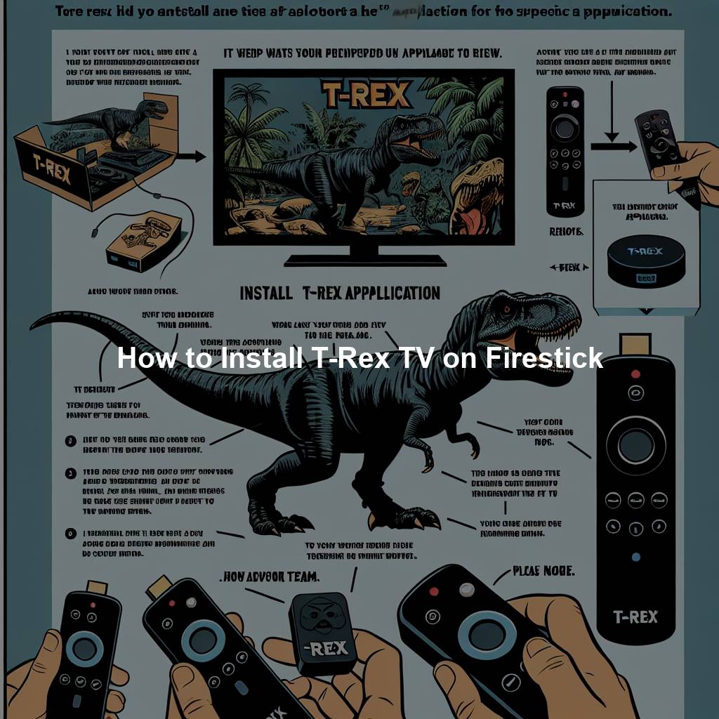 How to Install T-Rex TV on Firestick