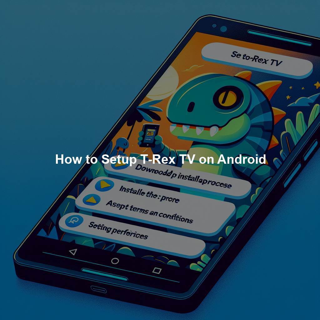 How to Setup T-Rex TV on Android